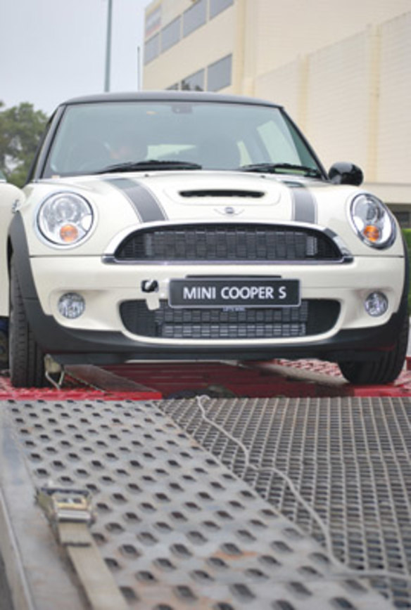 Mini impounded under 'hoon' laws