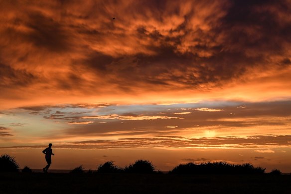 Sydney is set for a day of wind and rain.