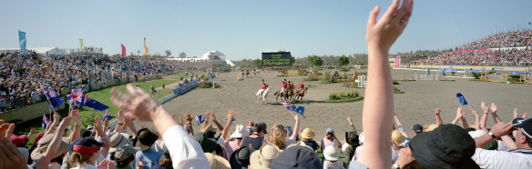 All the elements came together in this stunning equestrian photo.