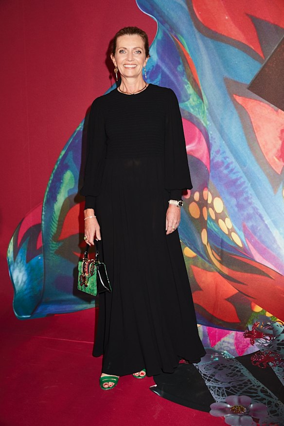 Simone Zimmermann at the MAAS Ball at the Powerhouse Museum, Thursday, February 1, 2018. Photos: Chloe Paul