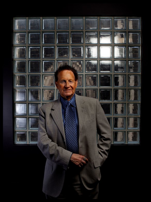 Geoffrey Edelsten at his office in Alma Road St Kilda.