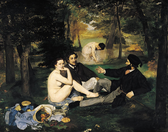Edouard Manet’s Le Dejeuner sur l’Herbe (Luncheon on the grass).