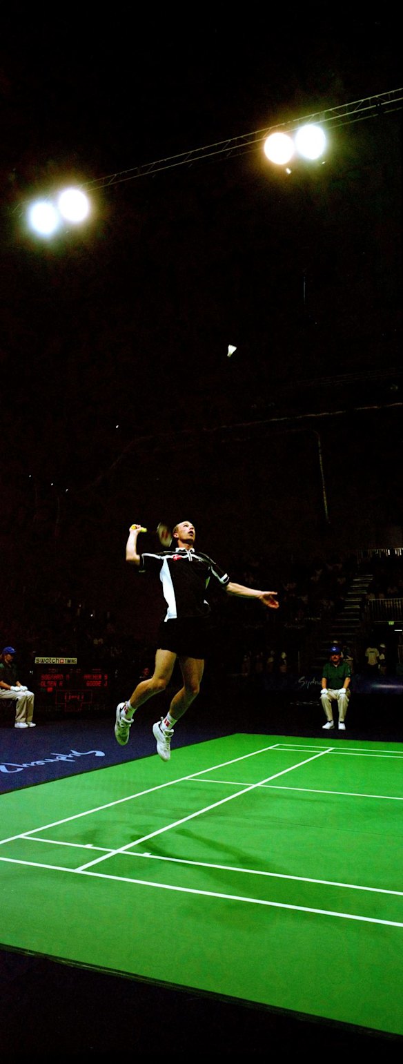 Mixed doubles final for the bronze medal in badminton.
