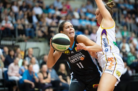 Capitals' Kia Nurse. 