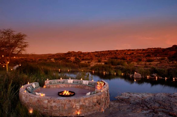 The Boma River runs past the property.