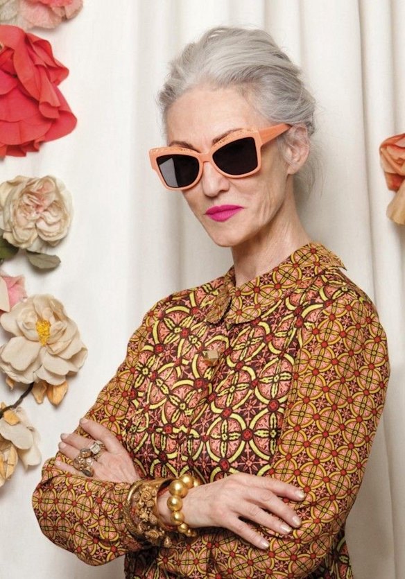 Linda Rodin, 68, for Karen Walker in 2013.
