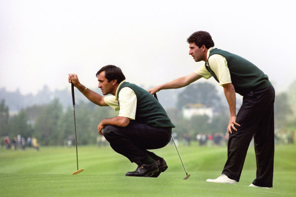 Golfers looking for the meaning of the game.