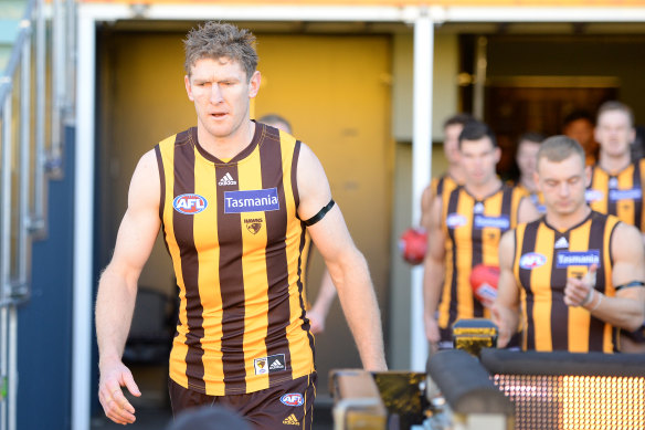 Hawthorn captain Ben McEvoy has overcome a serious neck injury and will return to action this weekend.