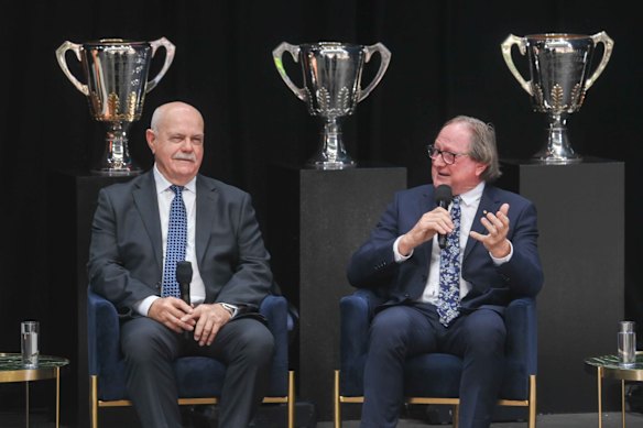 No confidence: AFL coaching great Leigh Matthews said he would have no confidence in heading to Essendon under the current administration. Bombers great Kevin Sheedy has backed James Hird to win the role.