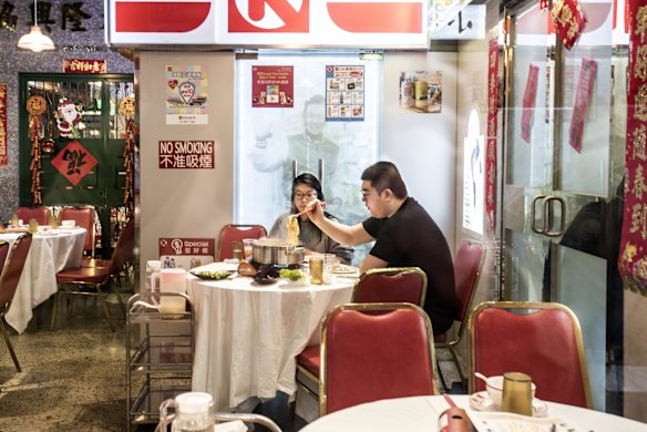 A classic restaurant in Chinatown, Sydney.