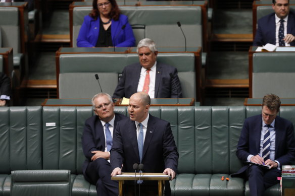 Treasurer Josh Frydenberg hands down the federal budget in early October, showing the largest deficit on record. States and territories have followed him into debt and deficit.