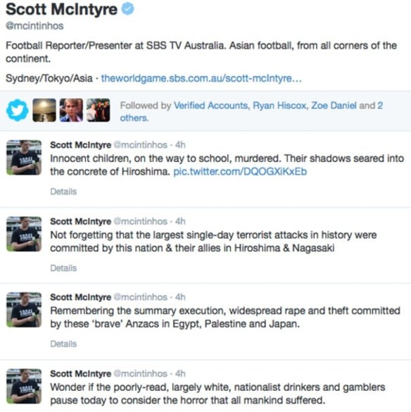 Scott McIntyre's tweets. 