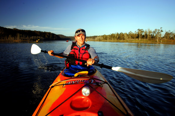 Bay and Beyond Sea Kayak Tours' Philip MacDonnell has seen the lowest number of tourists in 20 years of operating.