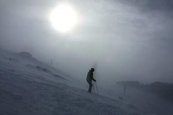 Skiers on Thredbo.