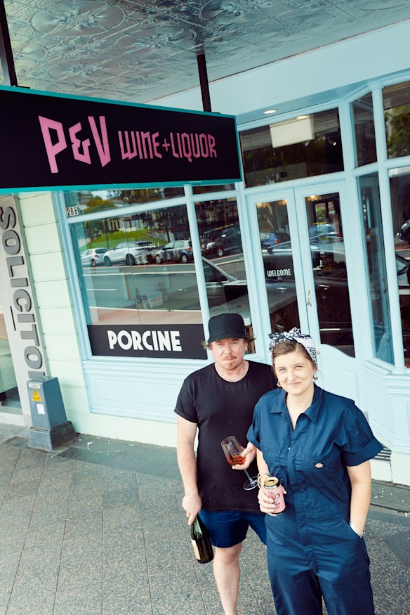 Mike Bennie and Lou Dowling were co-owners of P&V Paddington when it opened in 2021. 