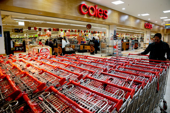 Coles introduced a quiet hour to its shops in the eastern states.