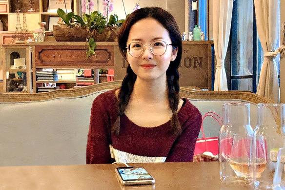 Monica Shen has deferred her university studies in Victoria due to Australia’s travel ban and is looking at options in the UK. 