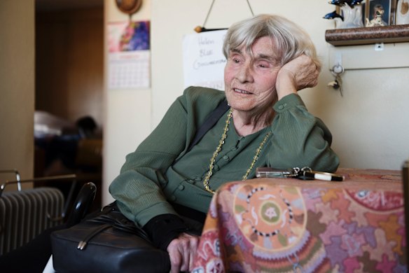 Unit 101, home of Myra Demetriou, one of the 4 remaining residents in the Sirius Buliding.