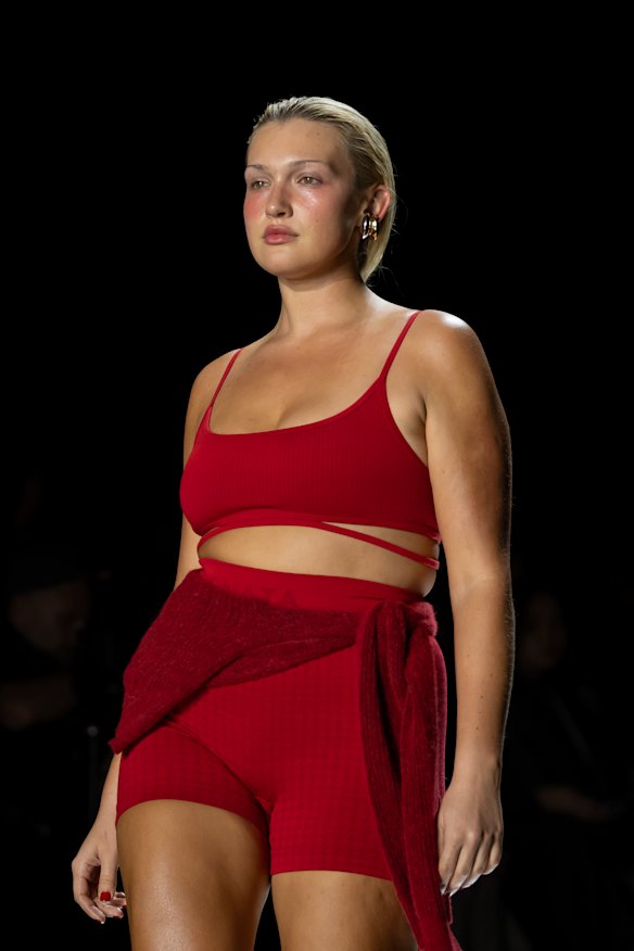 Nagnata at Australian Fashion Week last year.