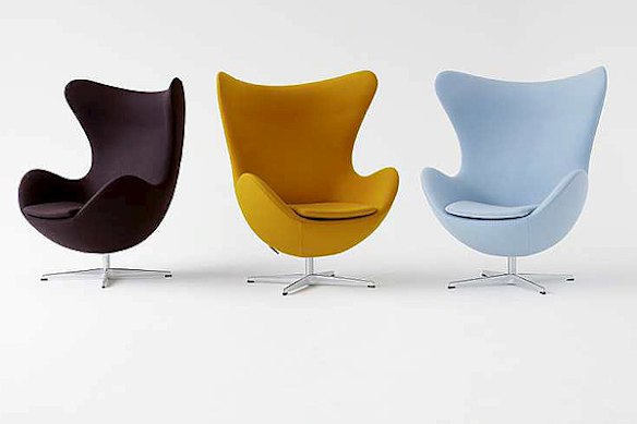 Arne Jacobsen's egg chair is among the most copied designs. It was first crafted in 1958 and the genuine article retails for $8710.