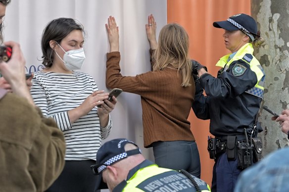 Climate action protests occurred in multiple parts of the CBD.