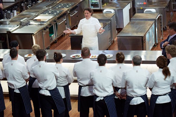 Grill until ready ... The contestants face Marco Pierre White.