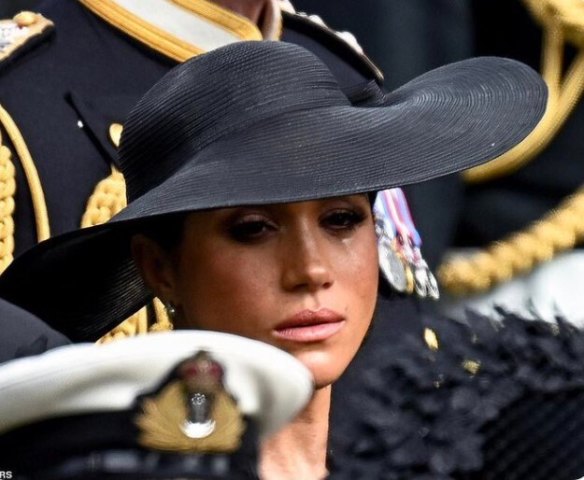 “Criticising others sometimes comes really naturally,” says Dr Meg Elkins, a behavioural and cultural eco<em></em>nomist at RMIT, of those who have co<em></em>ndemned Meghan, pictured at the Queen’s funeral in London, for crying. “It’s often easier than criticising ourselves.”