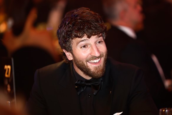 Good reason to smile: Bulldogs great Marcus Bontempelli.