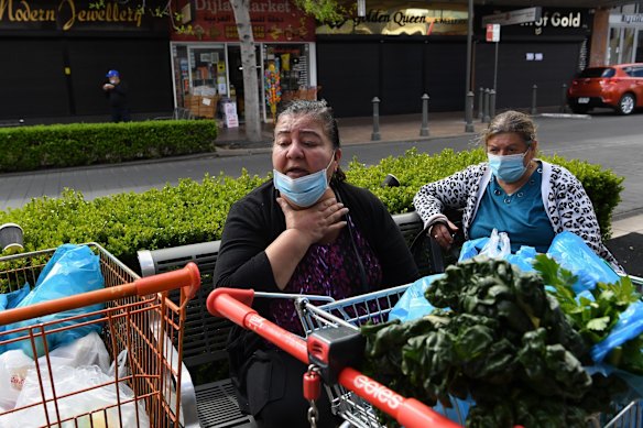 Mary Nano, whose family has come from Iraq, is an outlier: she rushed to get vaccinated even before the outbreak began. “I was the first person in my family to get it. I called my sister and told her to congratulate me. My family said I was so brave, and was I scared? I said no”. But now the rest of her health is suffering. “My joints and cholesterol is going downhill sitting at home all day, only eating, not walking... I swear to God sometimes I can’t breathe anymore, I must go out,” she said.
