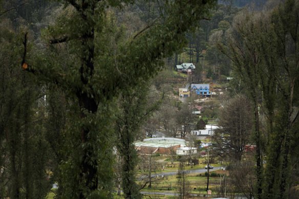 New houses are begining to spring up in and around the town.