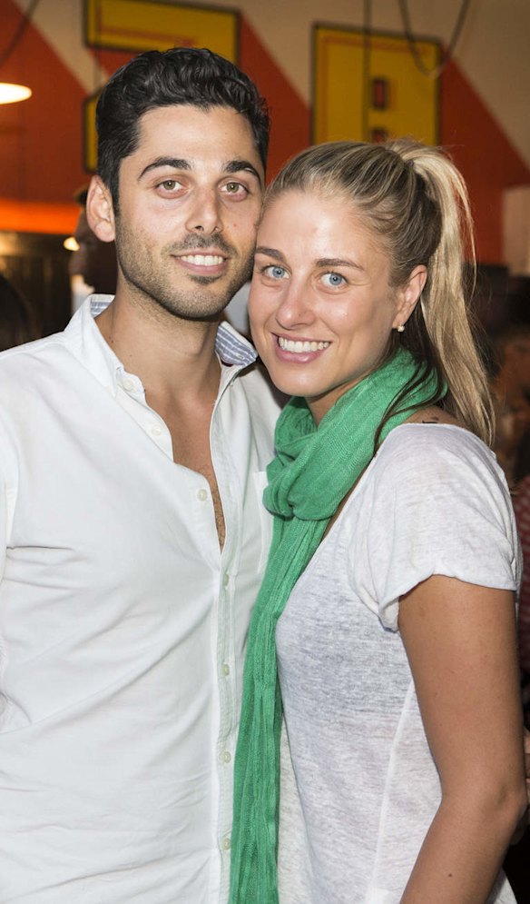 However you slice it: Domenic Pulitano and Tara Whelan at the Shawcross Pizza launch.