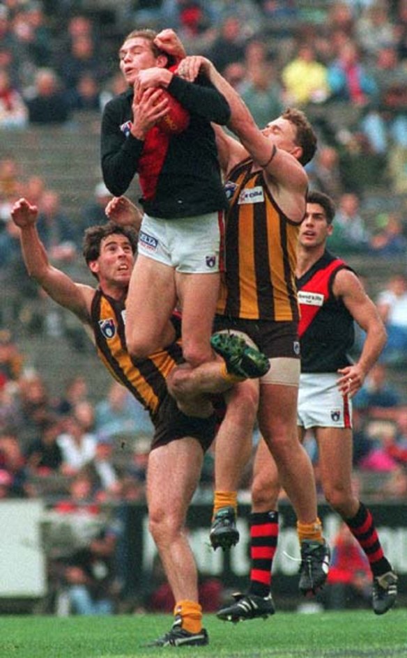 Courage and skill at Waverley Park.