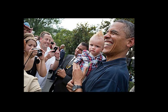 President Barack Obama: king of the kids