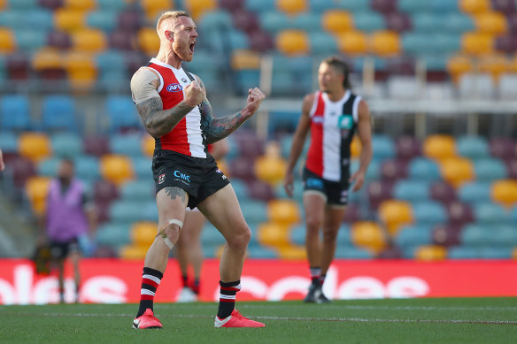 Footy in the Gabba .... but will it host the grand final?