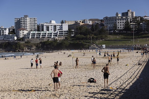 Bondi Beach on Saturday.