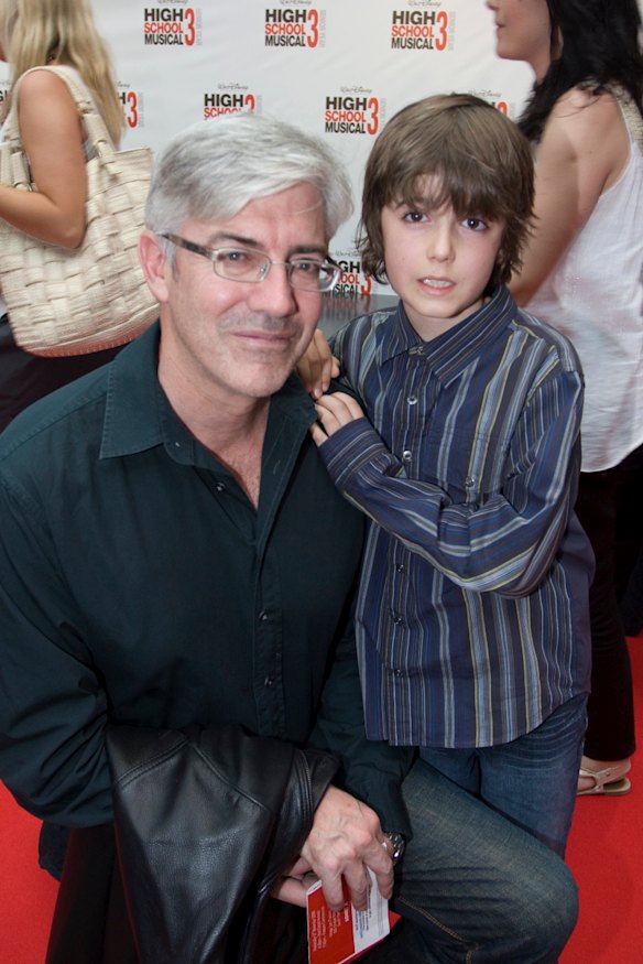 Shaun and Gabe Micallef  at the premiere of High School Musical 3 in 2008.