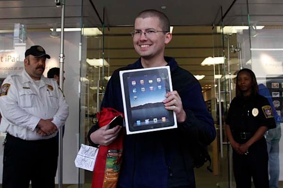 iPad goes on sale in US