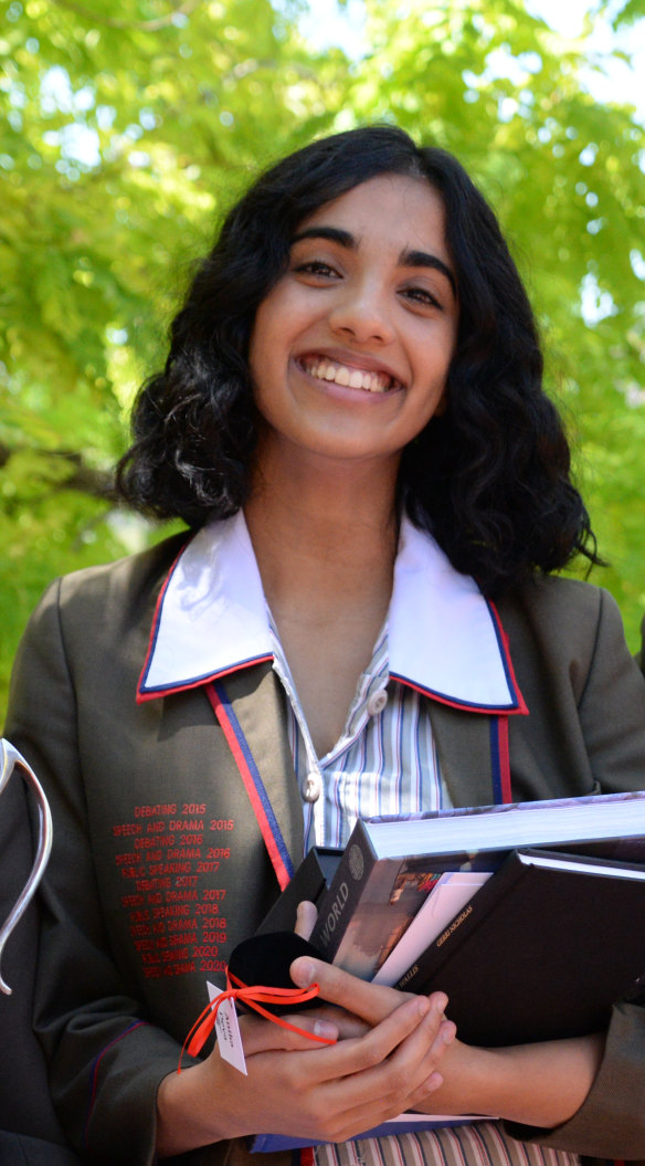 Anika Deva from Ascham got the highest possible ATAR of 99.95.