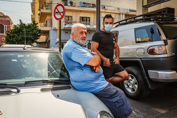 Romeo Khalil waits hours for fuel so he can still work as a taxi driver. Drivers sit in baking summer heat for hours in the hope of finding scarce fuel, citizens are banned from withdrawing their savings from the banks, the electricity system has stopped working, the currency has lost almost all its value and hyperinflation has sent the price of some foods soaring by 1000 per cent. If the price rises in Lebanon were replicated in Australia, a one-kilogram packet of sugar would cost about $15.