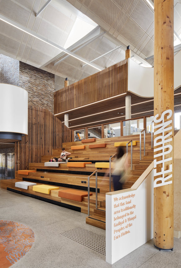 The award-winning Marrickville Library is casual and fun, offering, respect for heritage and decent coffee.