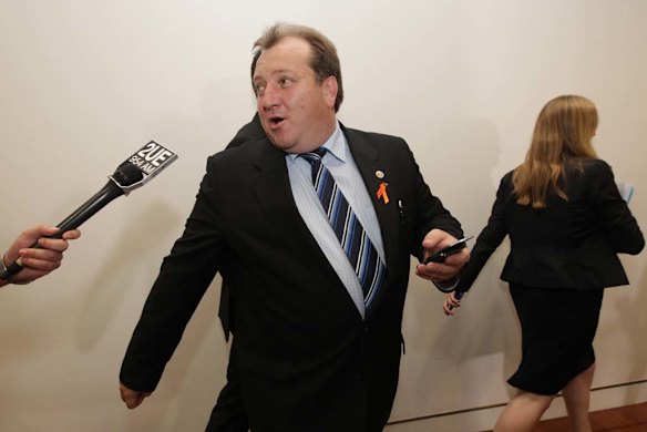 Labor MP Rob Mitchellon his way to the leadership ballot.