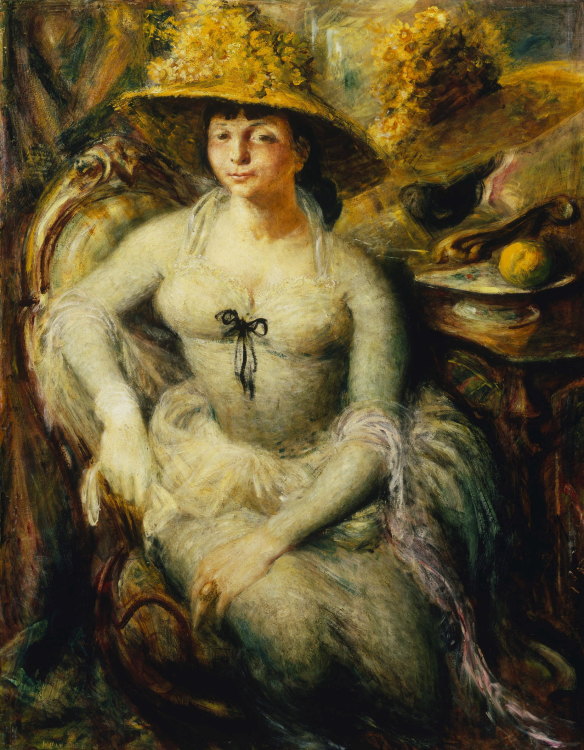 William Dobell’s  <i>Margaret Olley</i>  won the Archibald Prize in 1948.