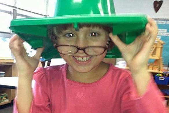 Josephine Gay, aged seven.