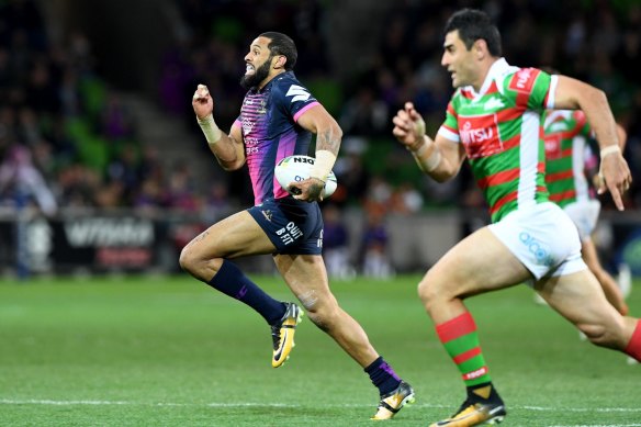Full speed: Josh Addo-Carr.