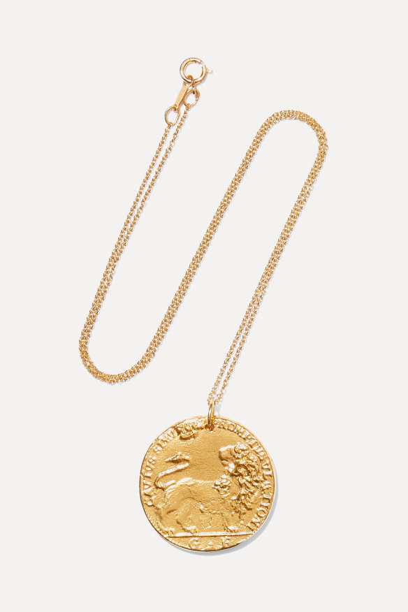 Alighieri “Il Leone” medallion necklace