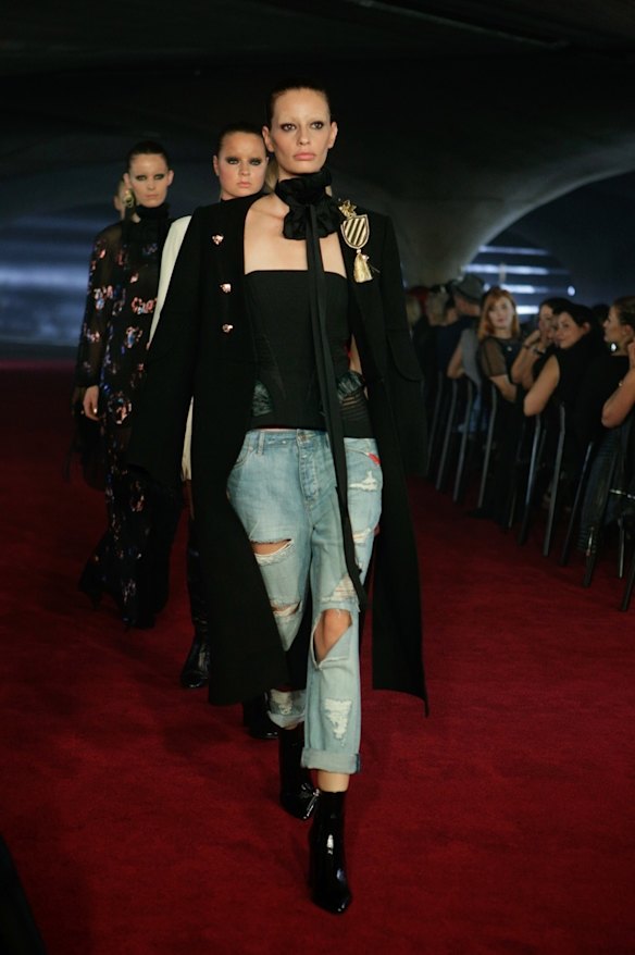 The Myer autumn 2017 launch held in the car park underneath the University of Melbourne.