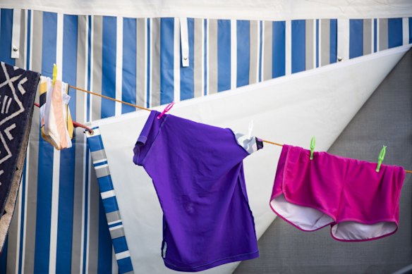 Mallacoota foreshore Caravan park.