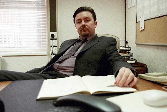 18. <i>The Office</i>, which starred Ricky Gervais as David Brent, forever changed workplace comedy.
