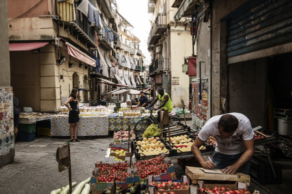 Capo Street Market, Palermo, Sicily.