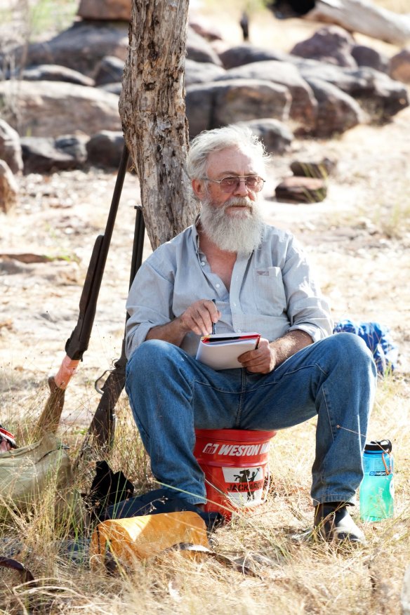 Peter Cooke helped found an Aboriginal fire-abatement scheme. 